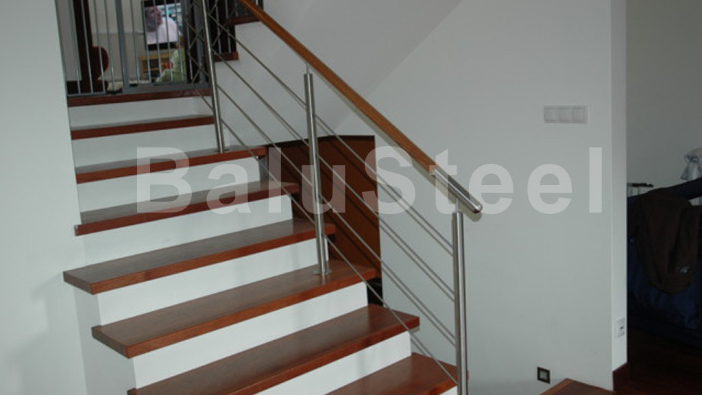 balustrada z drewnem railing szklo modern glass wood stainless steel 57 balustrady barierki dąb