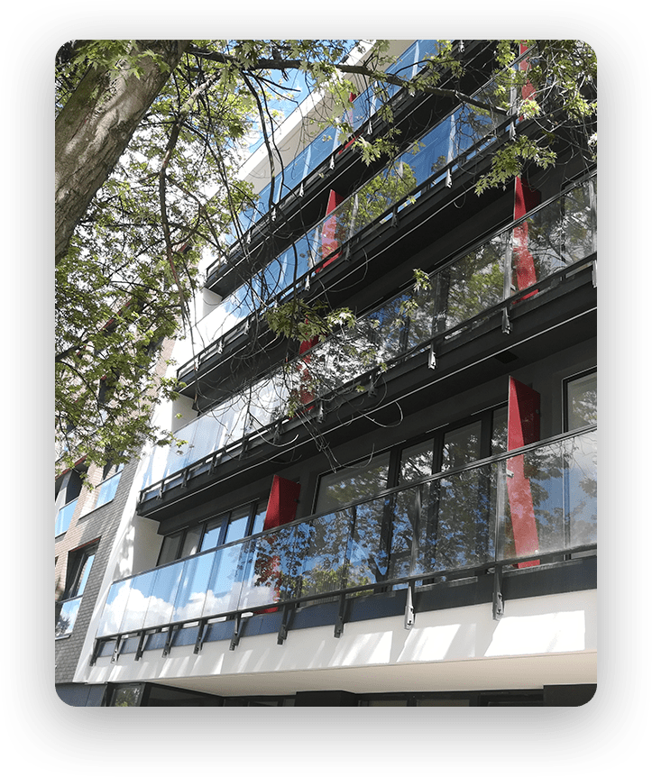 Balustrady szklane Poznań 138 - BaluSteel