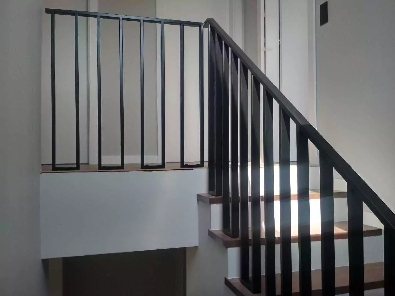 balustrada malowana proszkowo