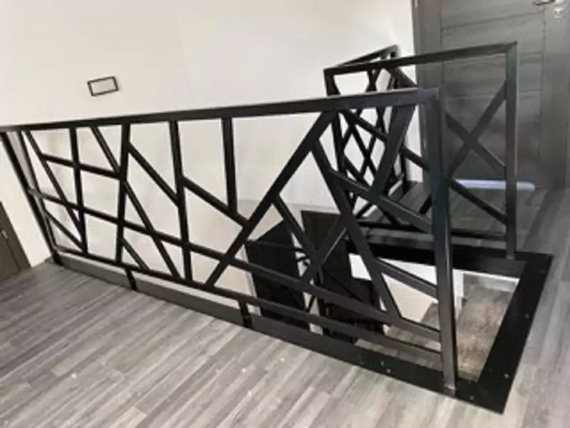 balustrada malowana proszkowo