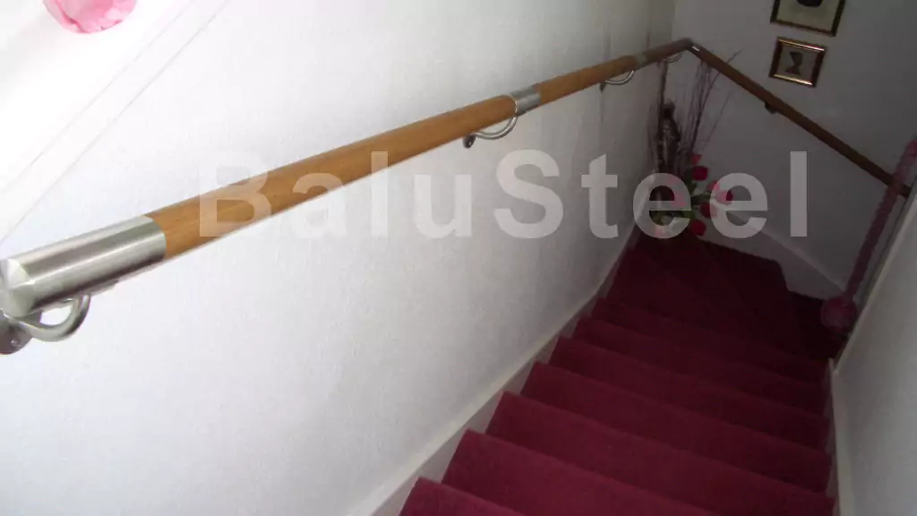 balustrada z drewnem railing szklo modern glass wood stainless steel balustrady barierki dąb