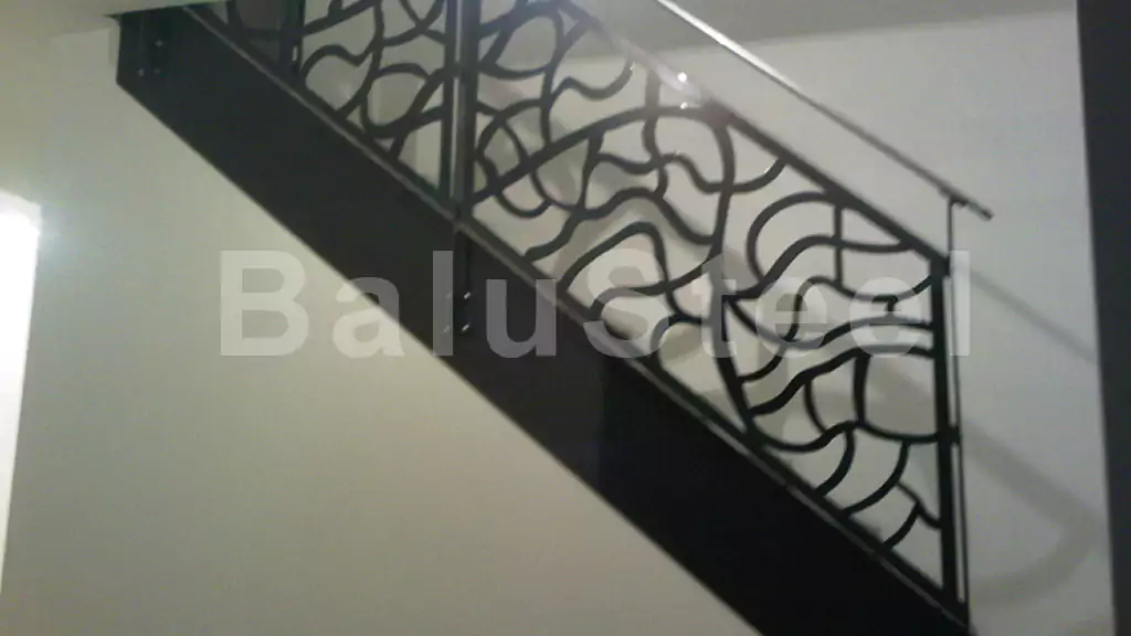 balustrada malowana proszkowo