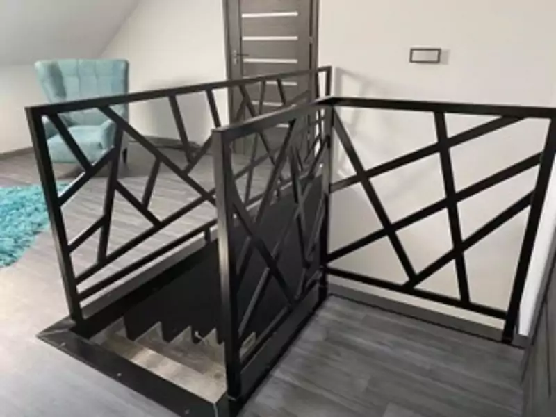 balustrada malowana proszkowo