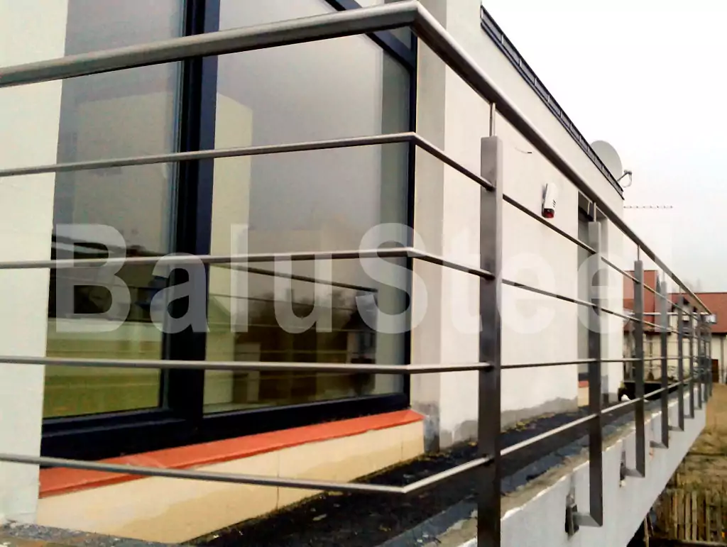 balustrada, balustrada nierdzewna, balustrada stal nierdzewna, nierdzewka, balustrada zewnętrzna, balustrada balkonowa