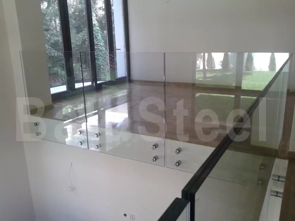 Balustrady szklane Poznań 157 - BaluSteel