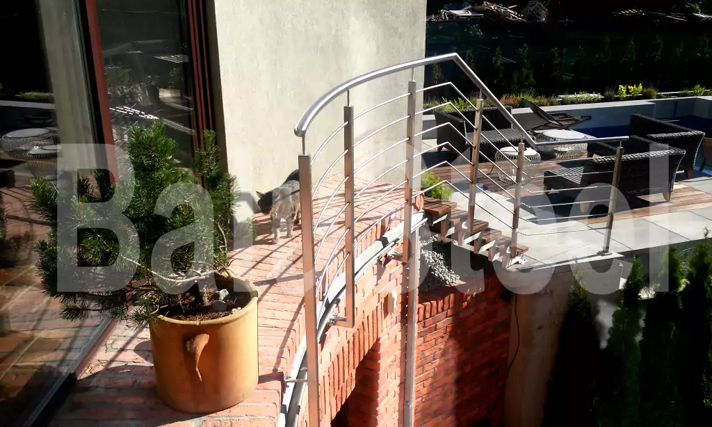 balustrady nierdzewne 104 - BaluSteel