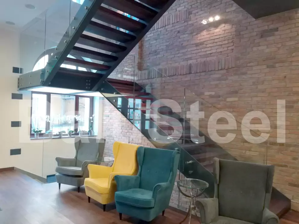 Balustrady szklane Poznań 217 - BaluSteel