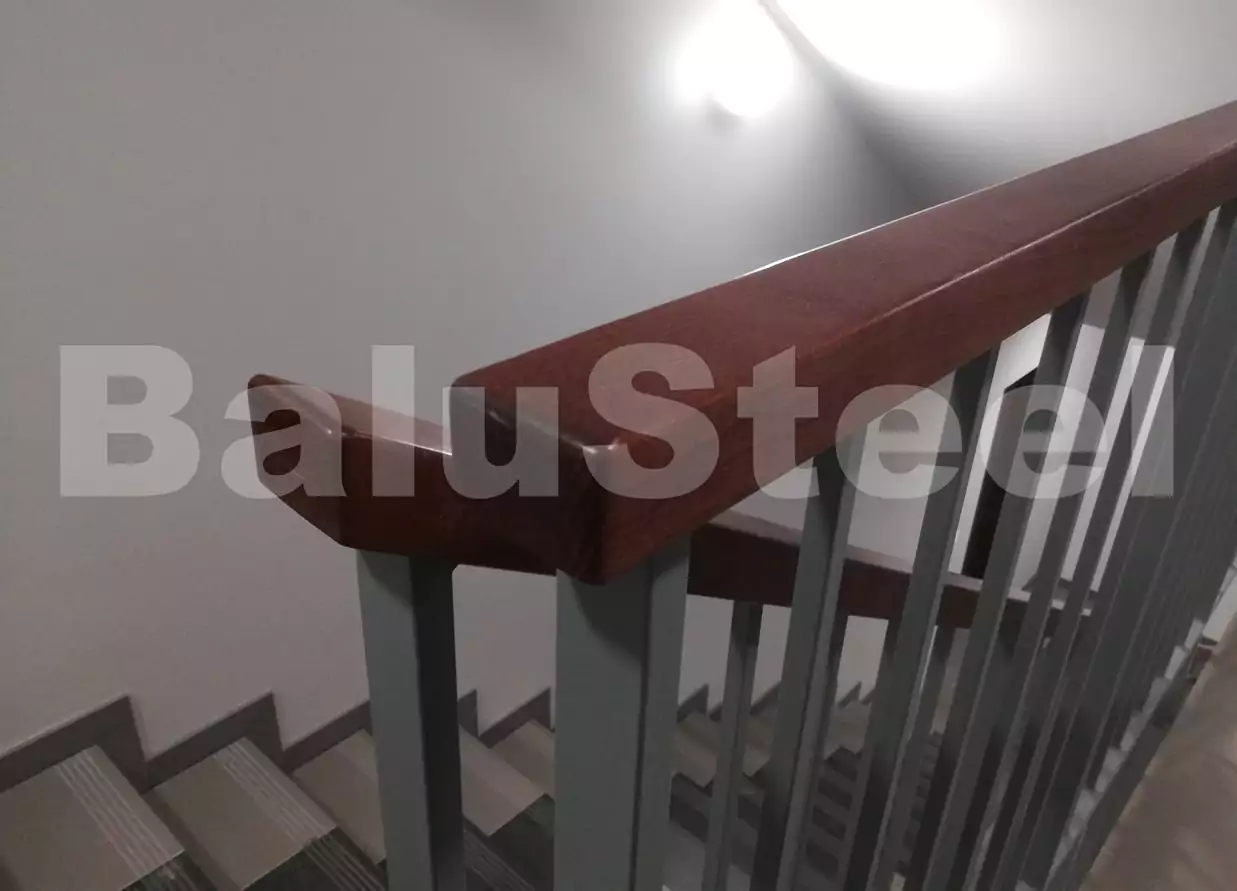balustrada z drewnem railing szklo modern glass wood stainless steel balustrady barierki dąb