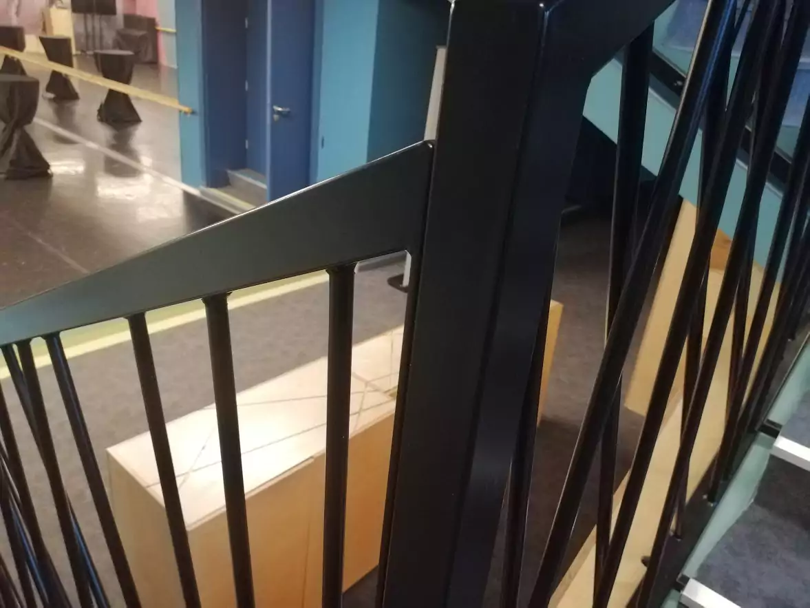 balustrada malowana proszkowo