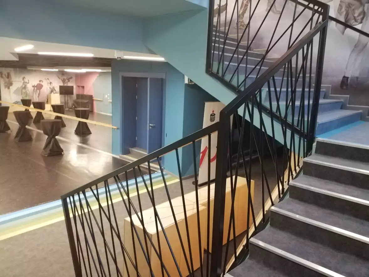 balustrada malowana proszkowo