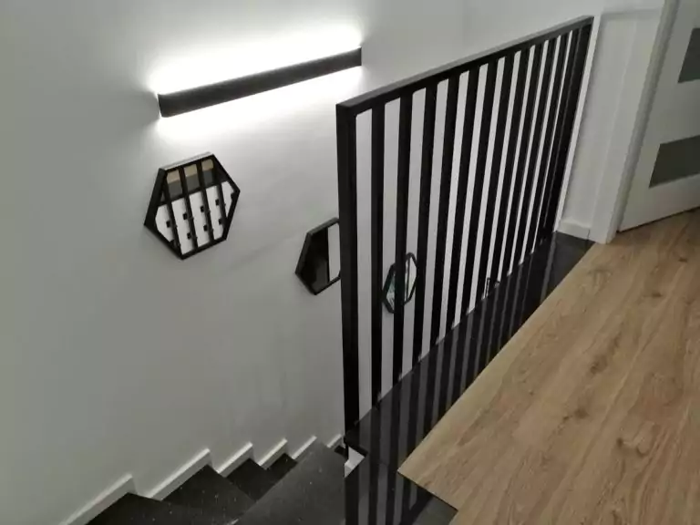 balustrada malowana proszkowo