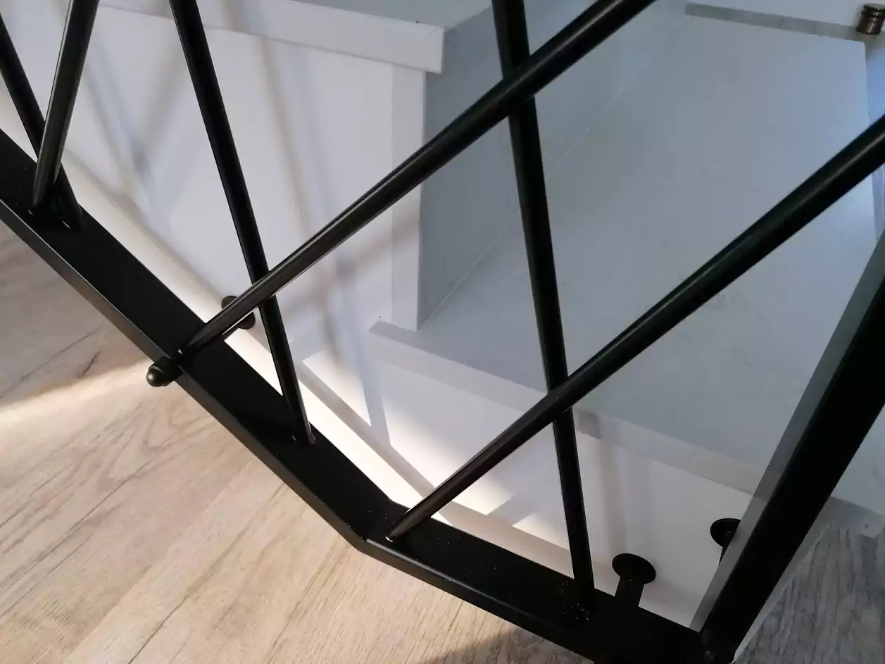 balustrada malowana proszkowo