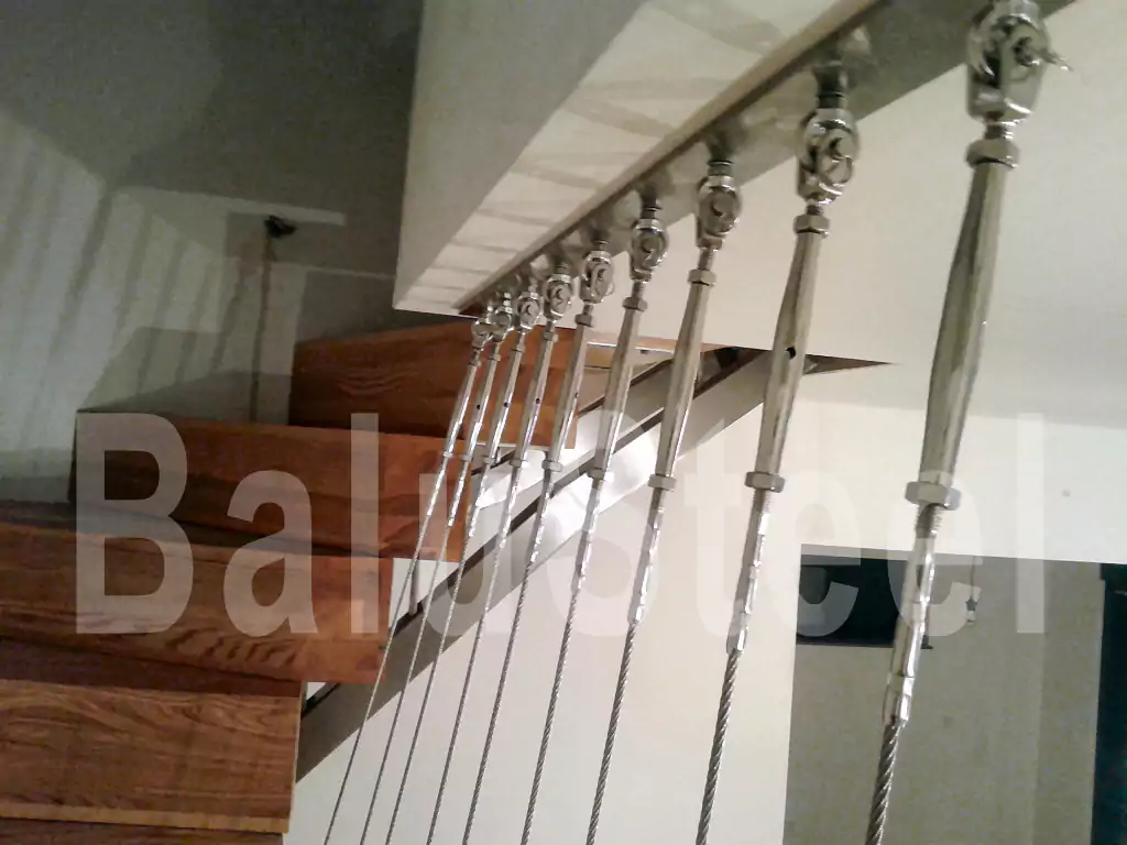 balustrada schodowa linki