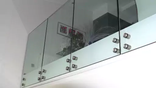 Balustrady szklane Poznań 207 - BaluSteel