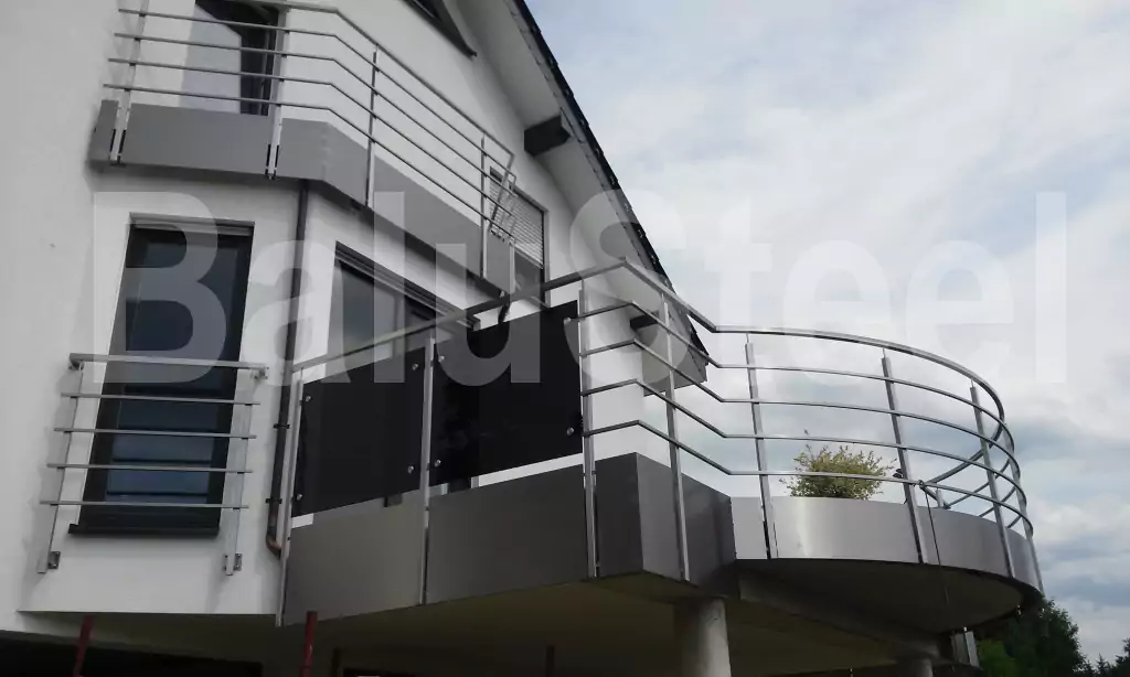balustrady ze stali nierdzewnej 107 - BaluSteel