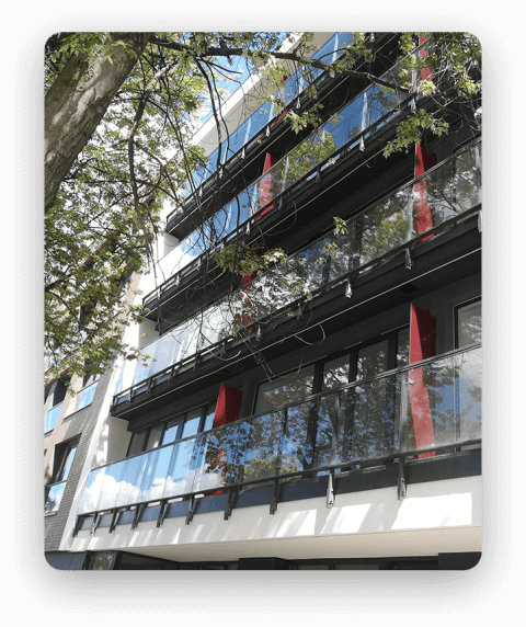 Balustrady szklane Poznań 138 - BaluSteel