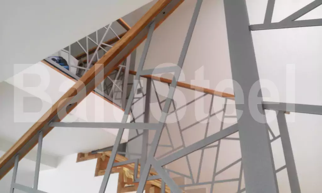 balustrada z drewnem railing szklo modern glass wood stainless steel balustrady barierki dąb