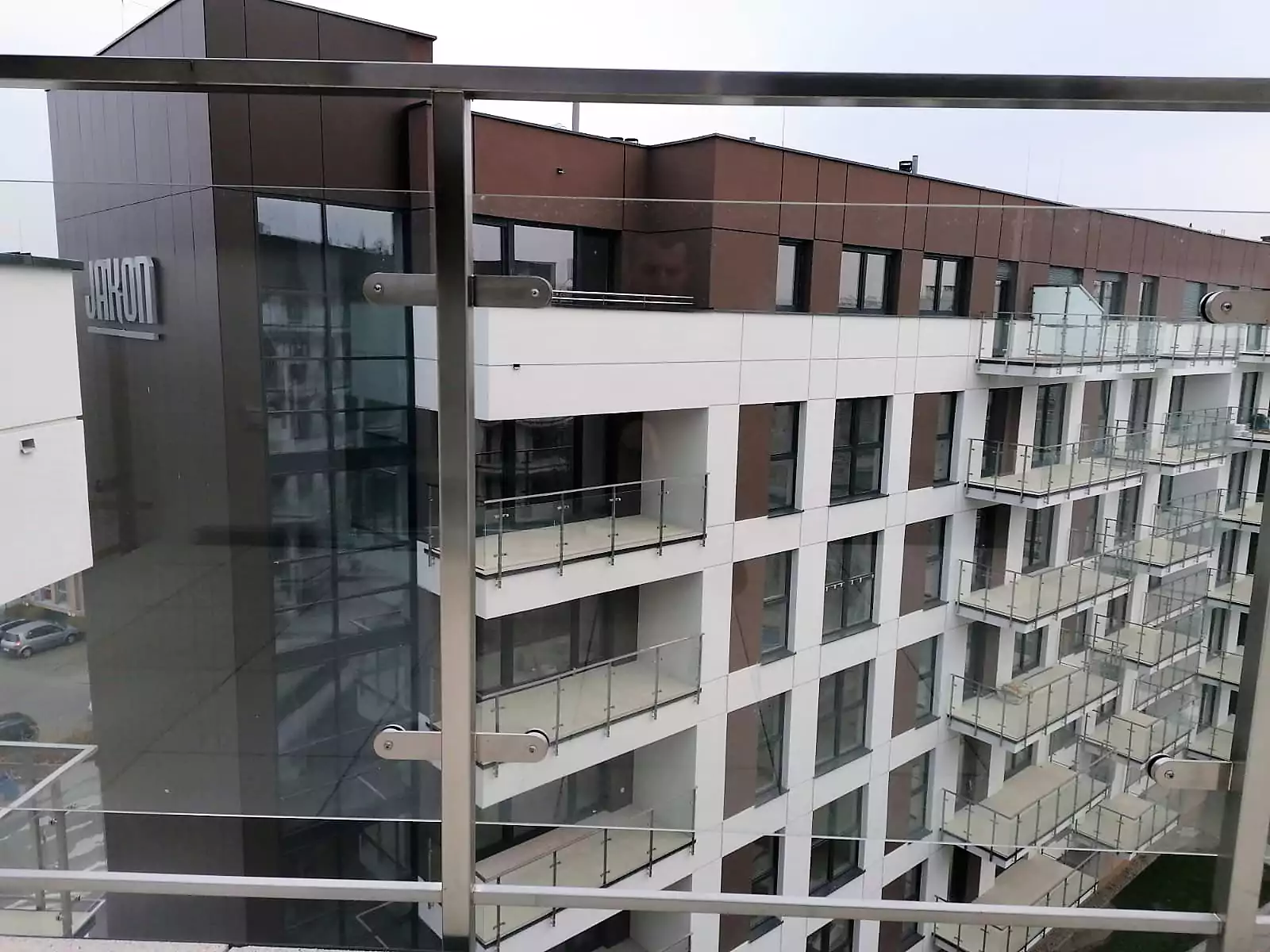 Balustrady szklane Poznań 82 - BaluSteel