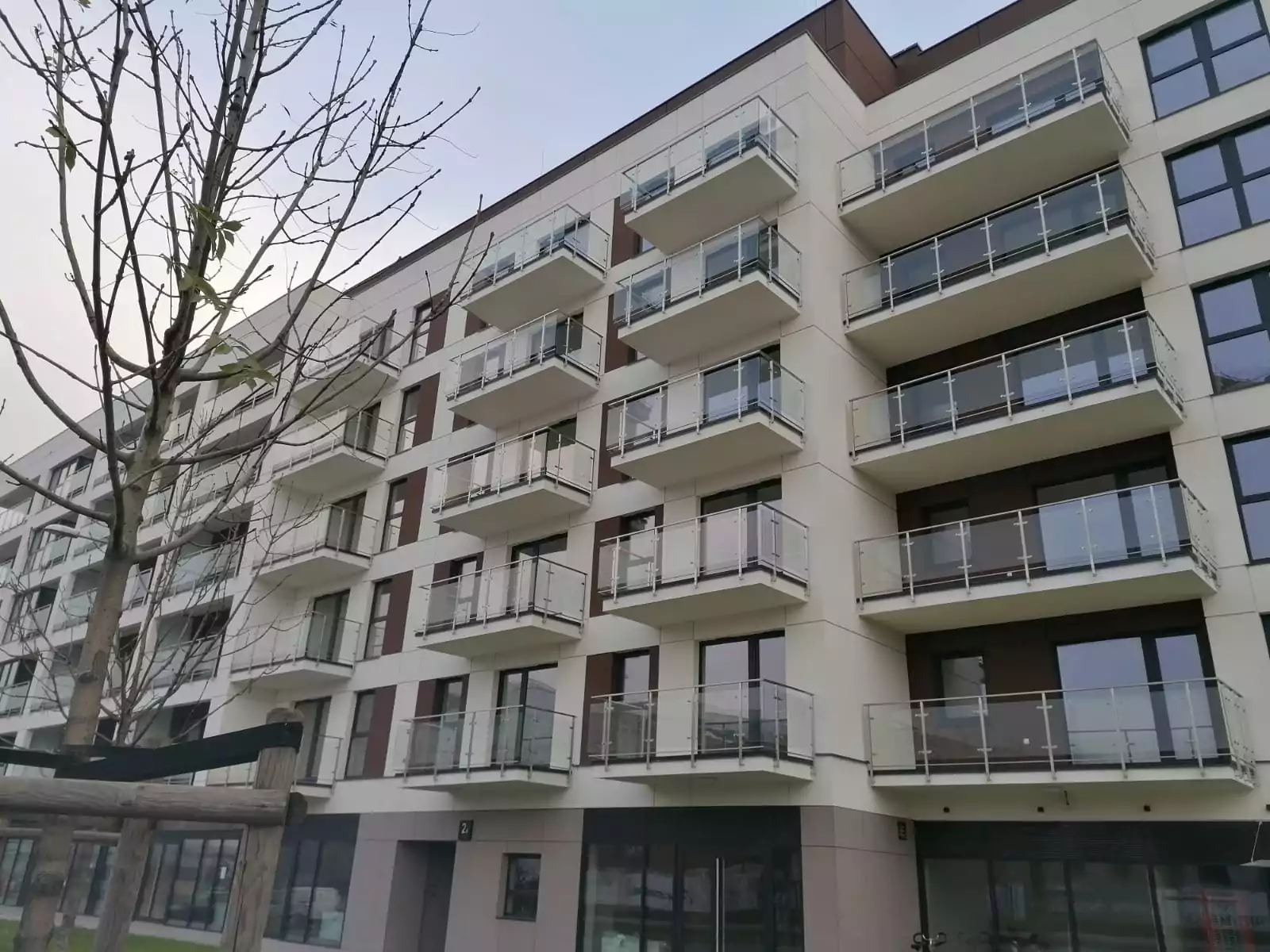 Balustrady szklane Poznań 111 - BaluSteel