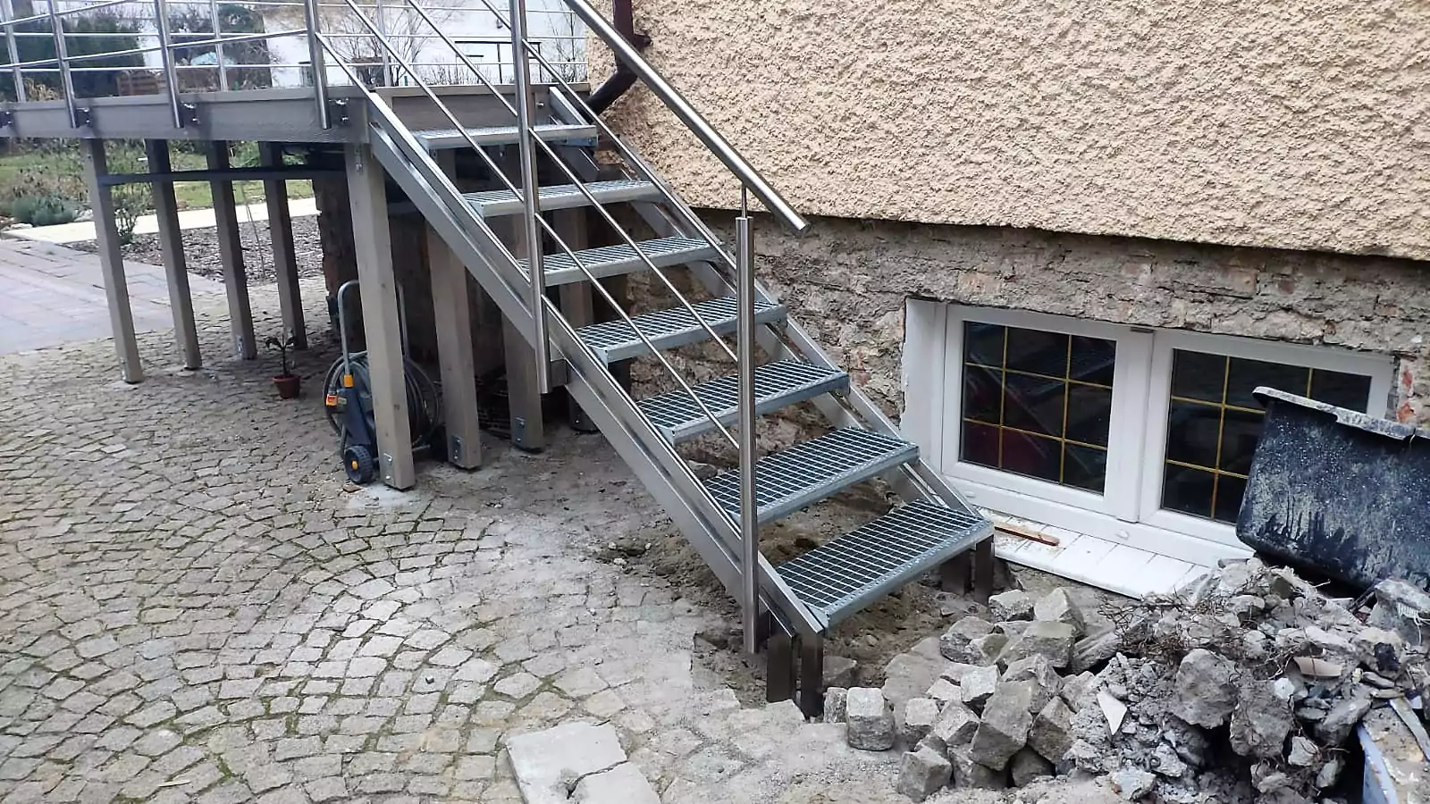 Schody zewnętrzne 4