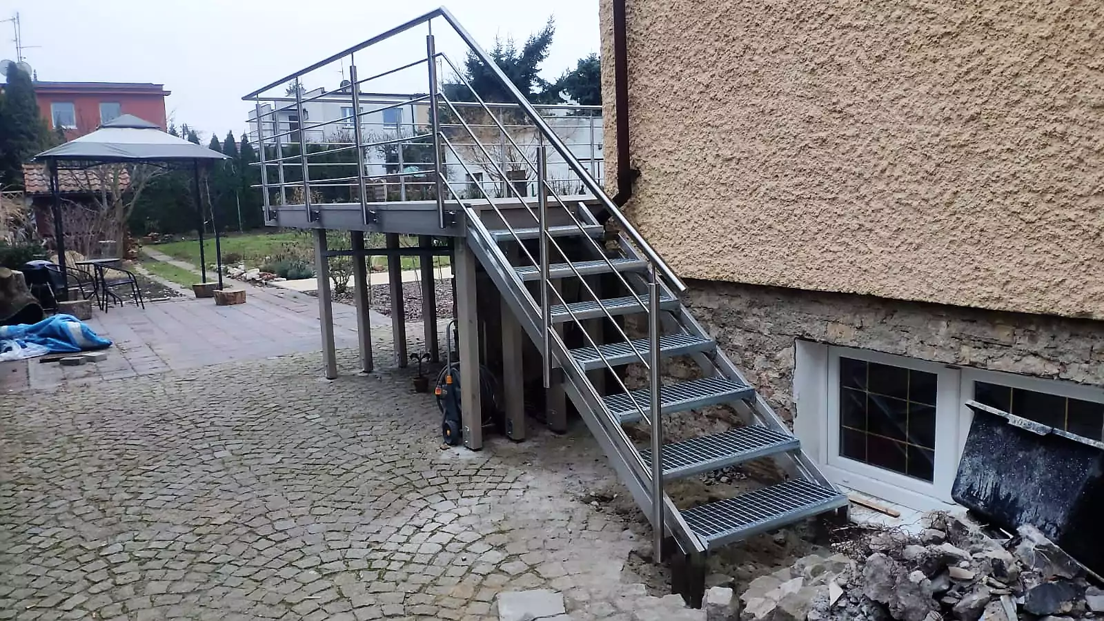 Schody zewnętrzne 3