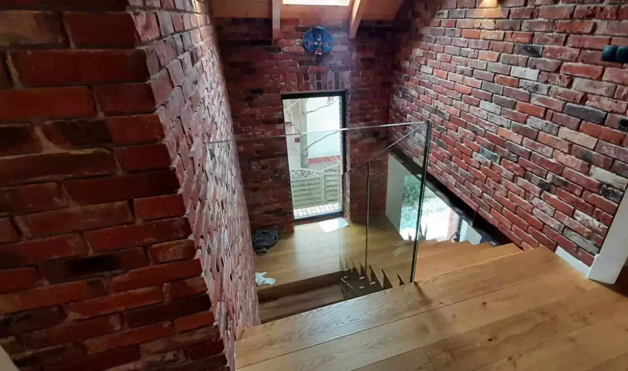 Balustrady szklane Poznań 73 - BaluSteel