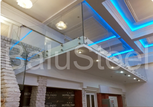 Balustrady szklane Poznań 69 - BaluSteel