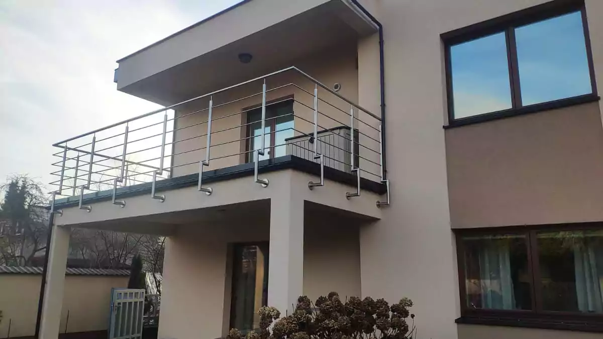 balustrada, balustrada nierdzewna, balustrada stal nierdzewna, nierdzewka, balustrada zewnętrzna, balustrada balkonowa