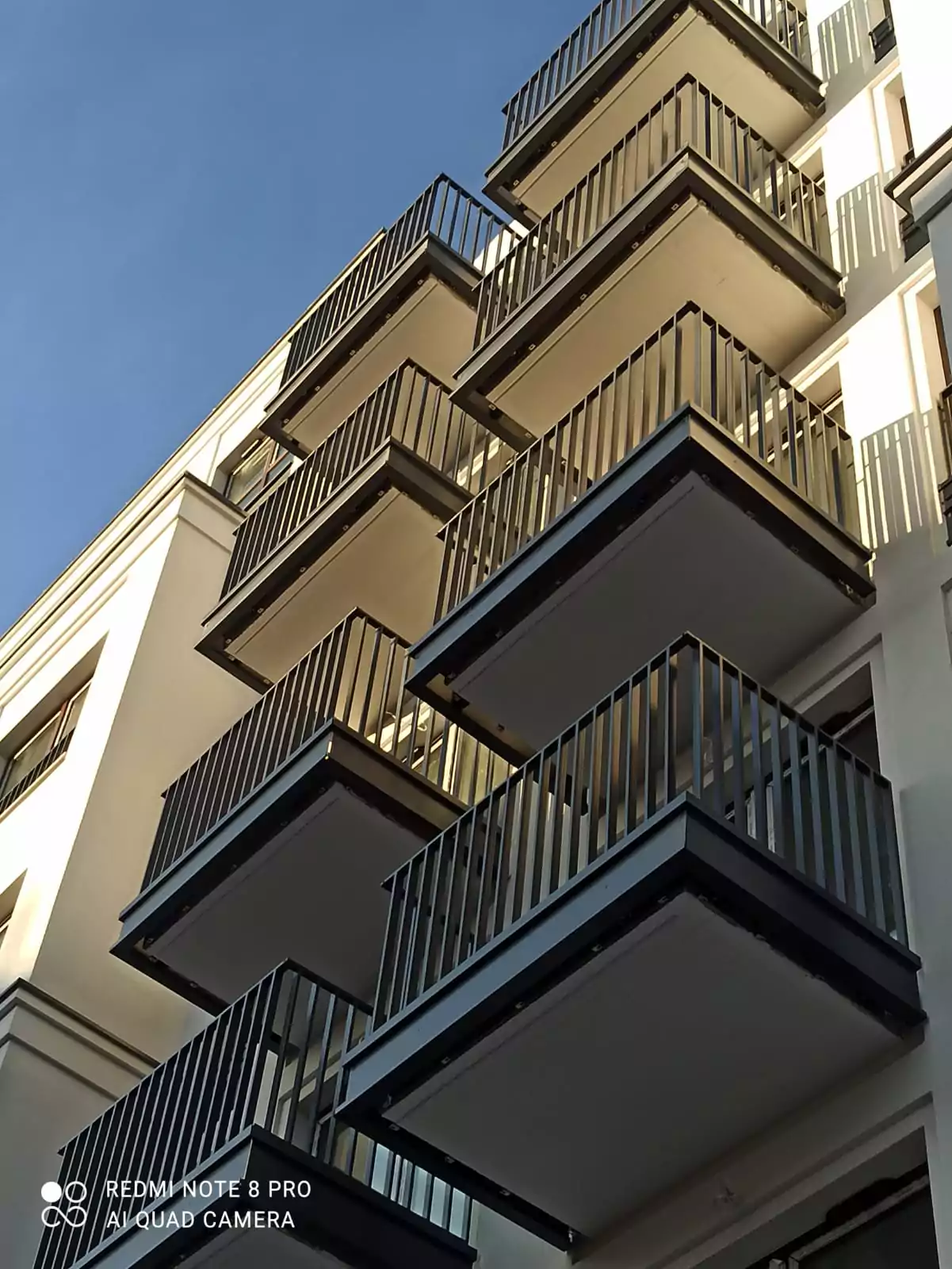 balustrada malowana proszkowo