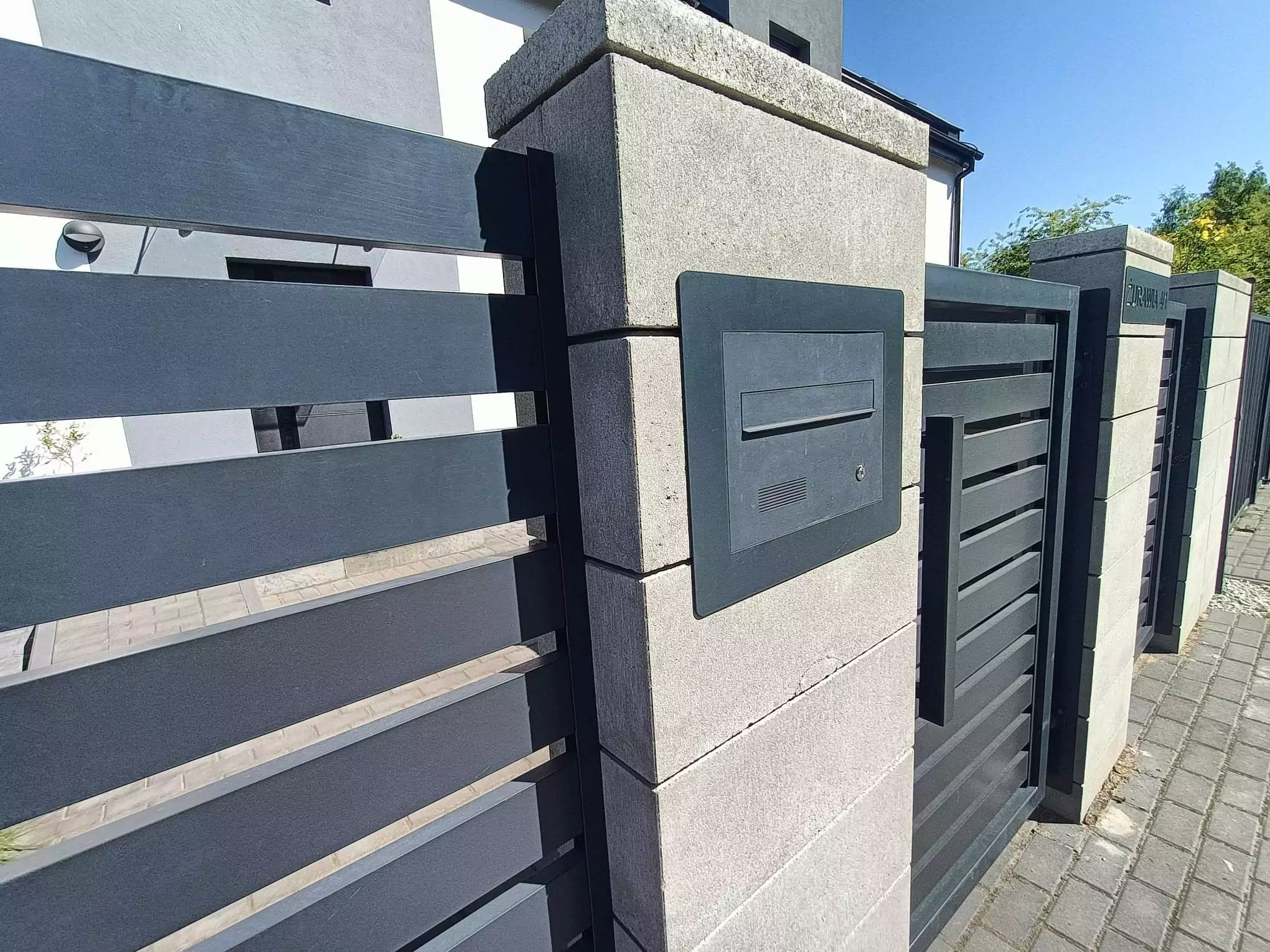 ogrodzenie aluminiowe, ogrodzenie panelowe