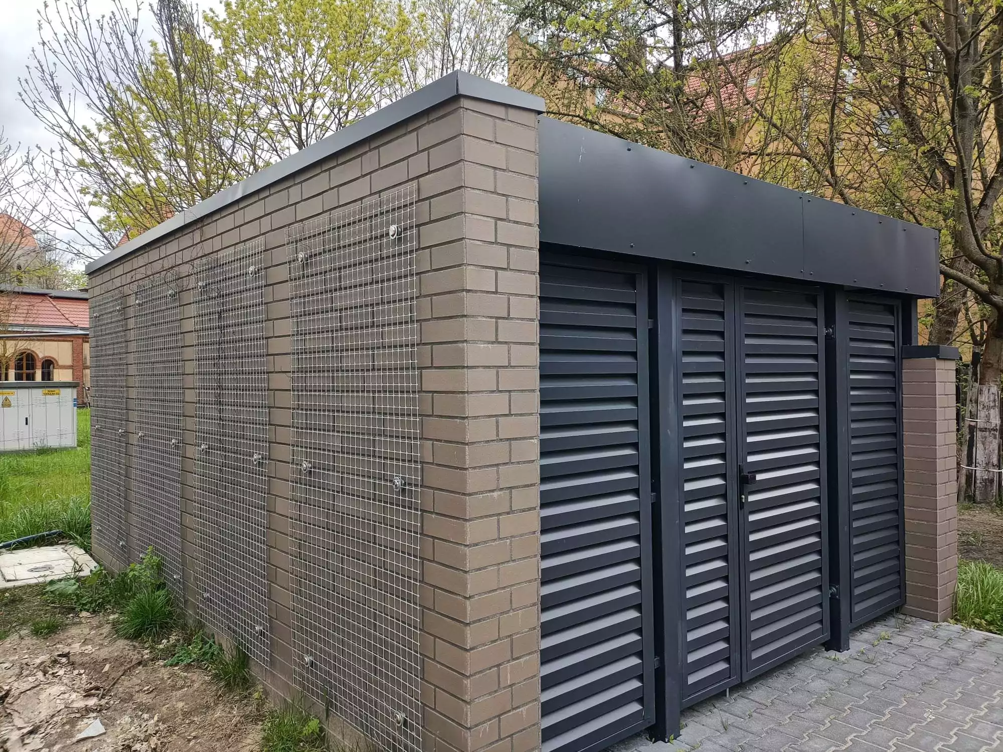 konstrukcja stalowa, wiata stalowa