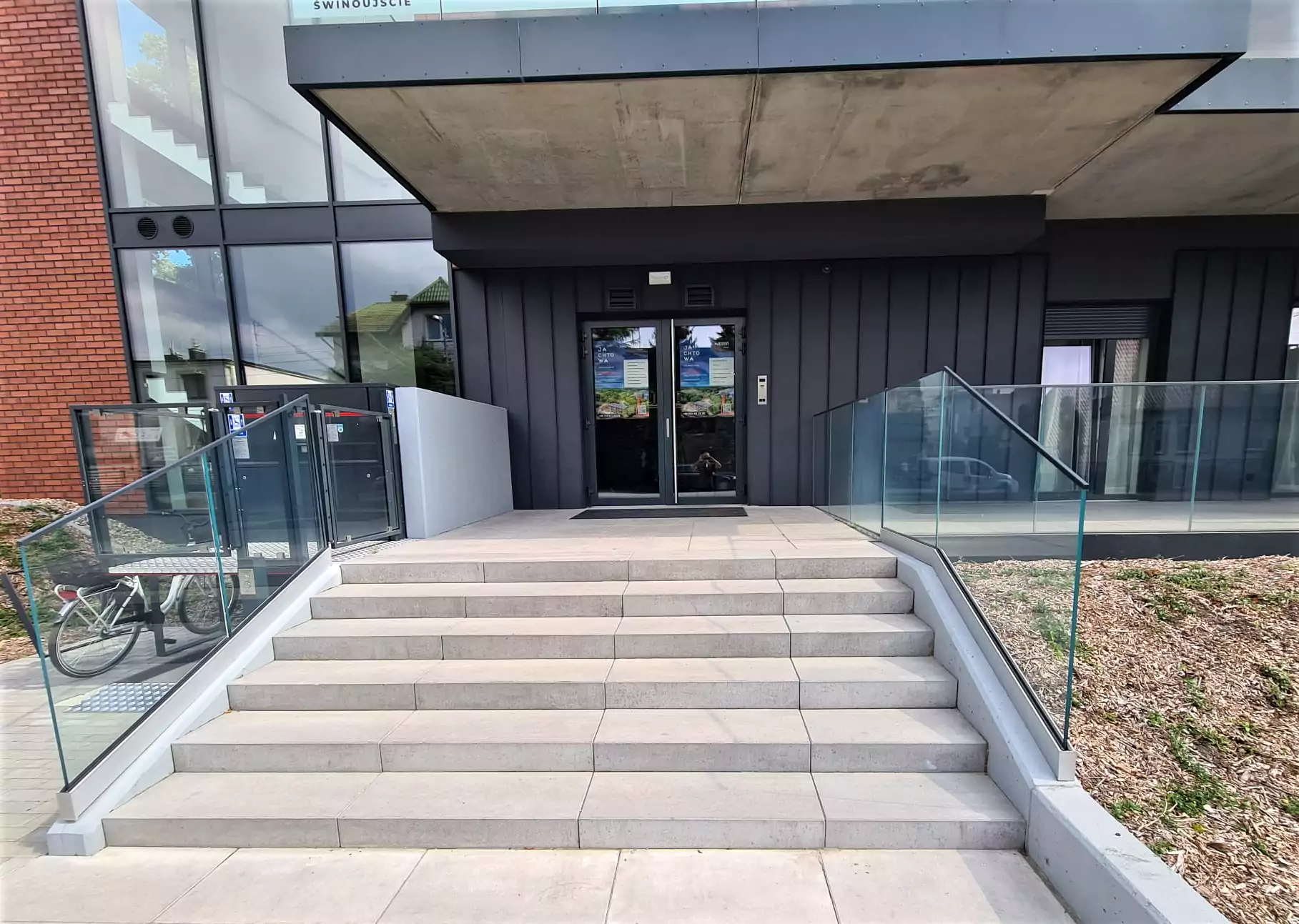 balustrady, szklane balustrady