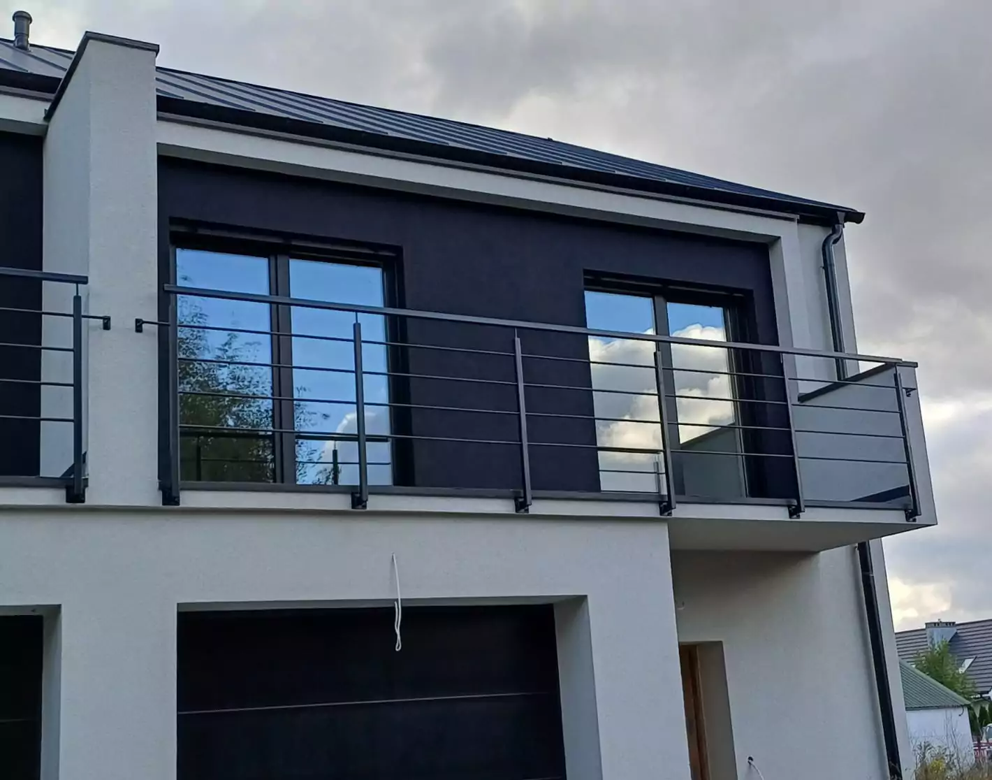 balustrada, balustrady, balustrada malowana proszkowo, balustrada proszkowa, balustrada malowana