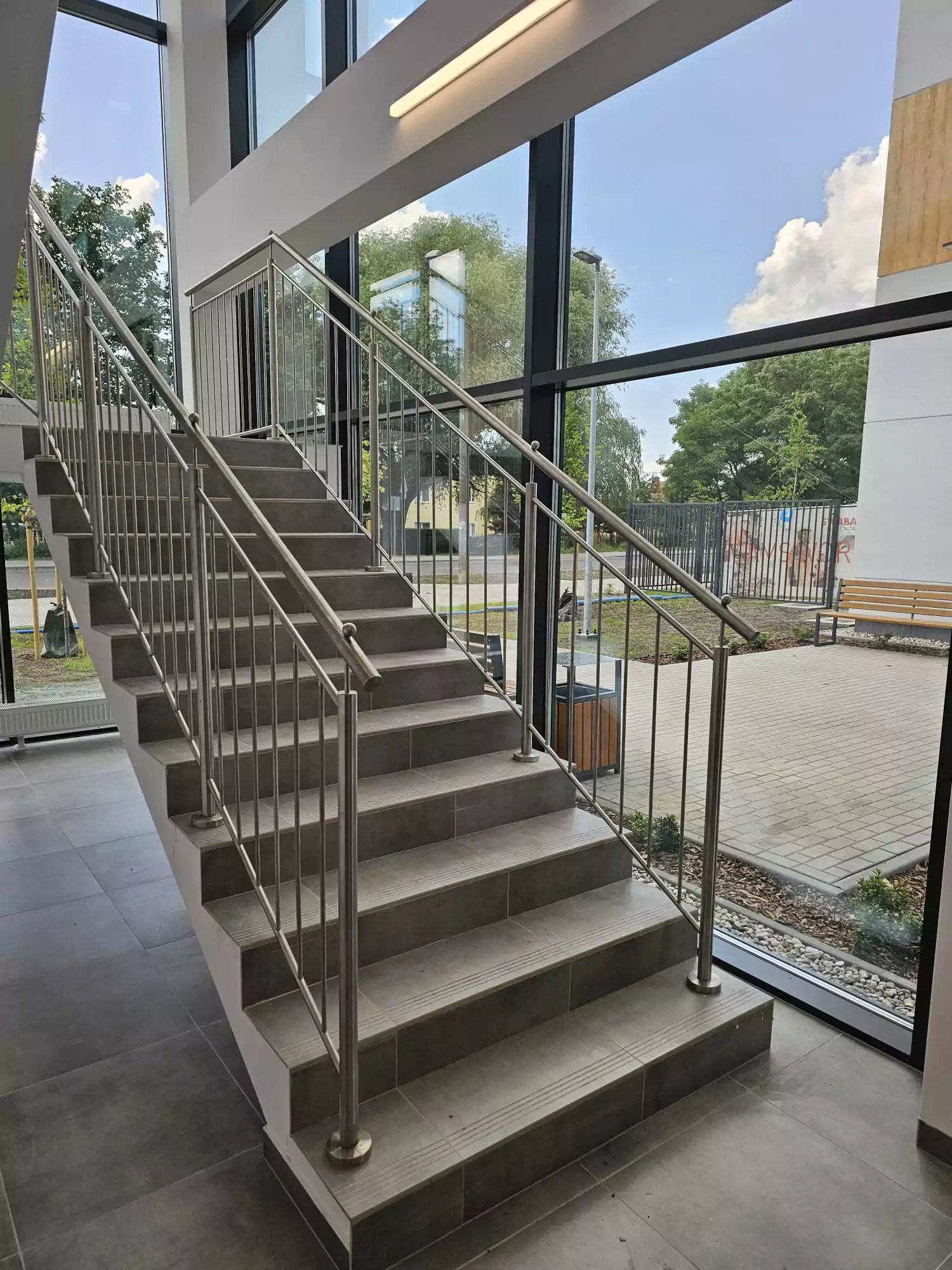 balustrada stal nierdzewna, balustrada nierdzewna, balustrada stalowa, balustrada schodowa, nierdzewna, stal nierdzewna