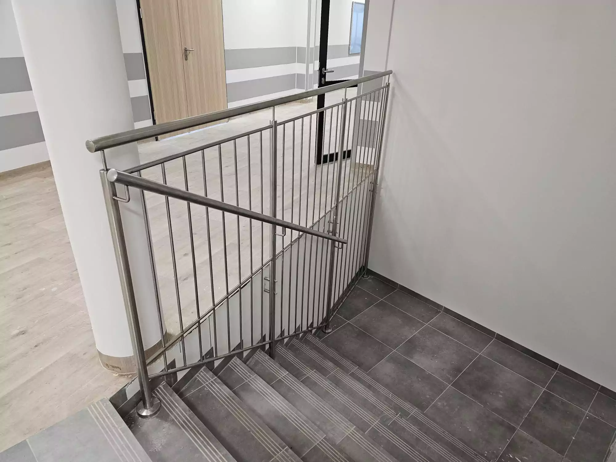 balustrada stal nierdzewna, balustrada nierdzewna, balustrada stalowa, balustrada schodowa, nierdzewna, stal nierdzewna