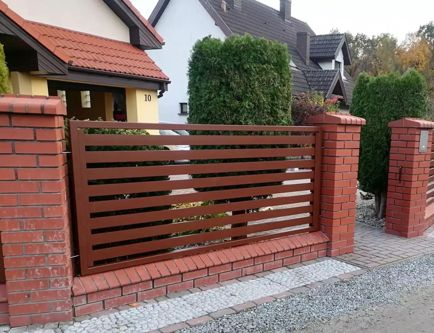 ogrodzenie, ogrodzenie aluminiowe, ogrodzenie panelowe, ogrodzenie domu