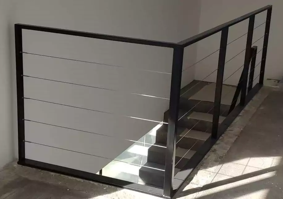 balustrada, balustrada schodowa, balustrada wewnętrzna, balustrada malowana, balustrada proszkowa, malowana proszkowo