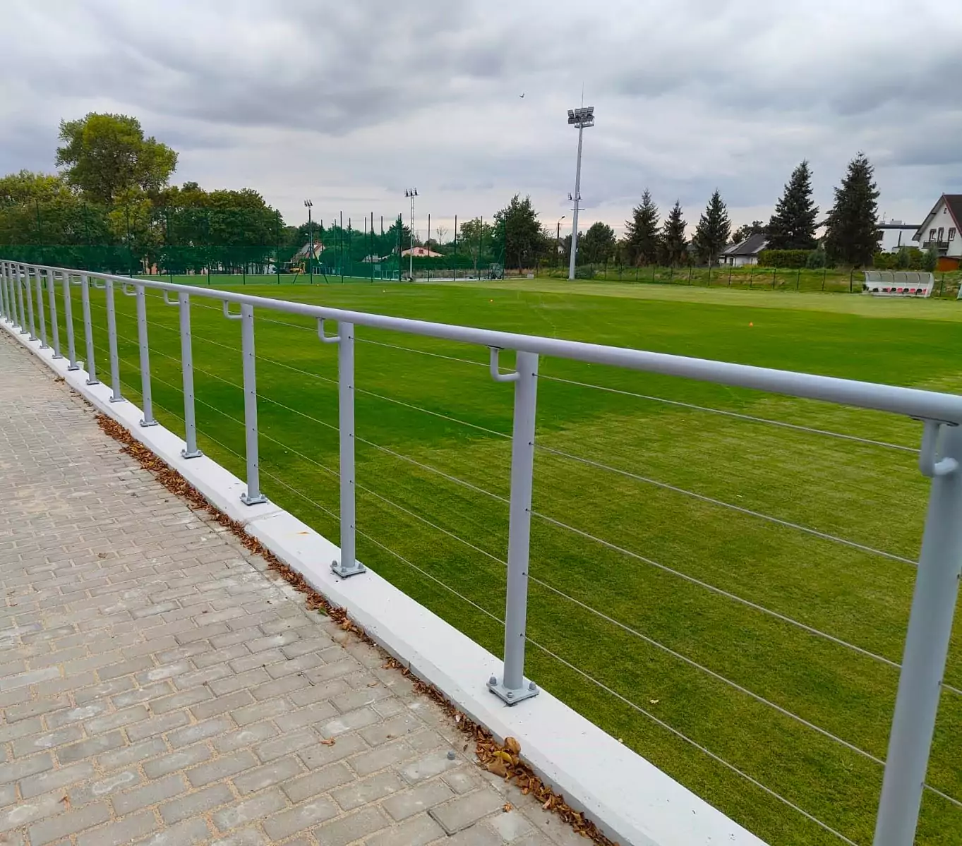 balustrada, balustrada schodowa, balustrada wewnętrzna, balustrada malowana, balustrada proszkowa, malowana proszkowo