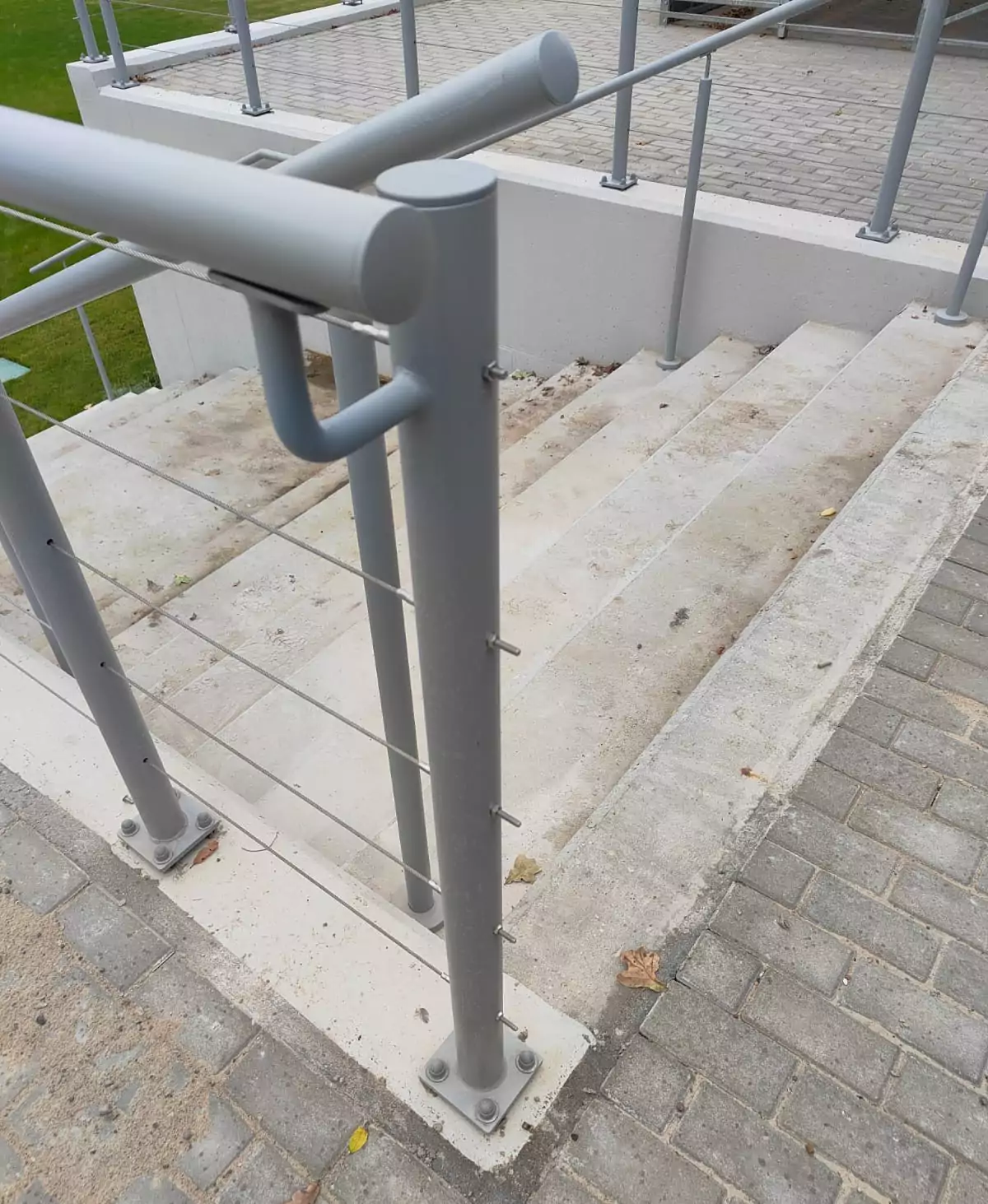 balustrada, balustrada schodowa, balustrada wewnętrzna, balustrada malowana, balustrada proszkowa, malowana proszkowo