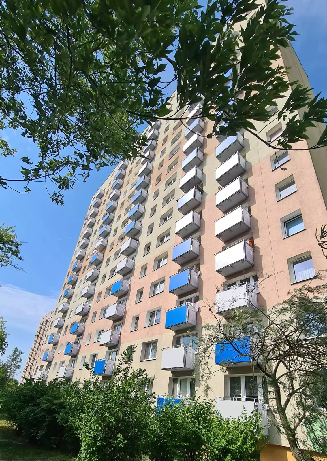 Balustrada balkonowa z płyty HPL