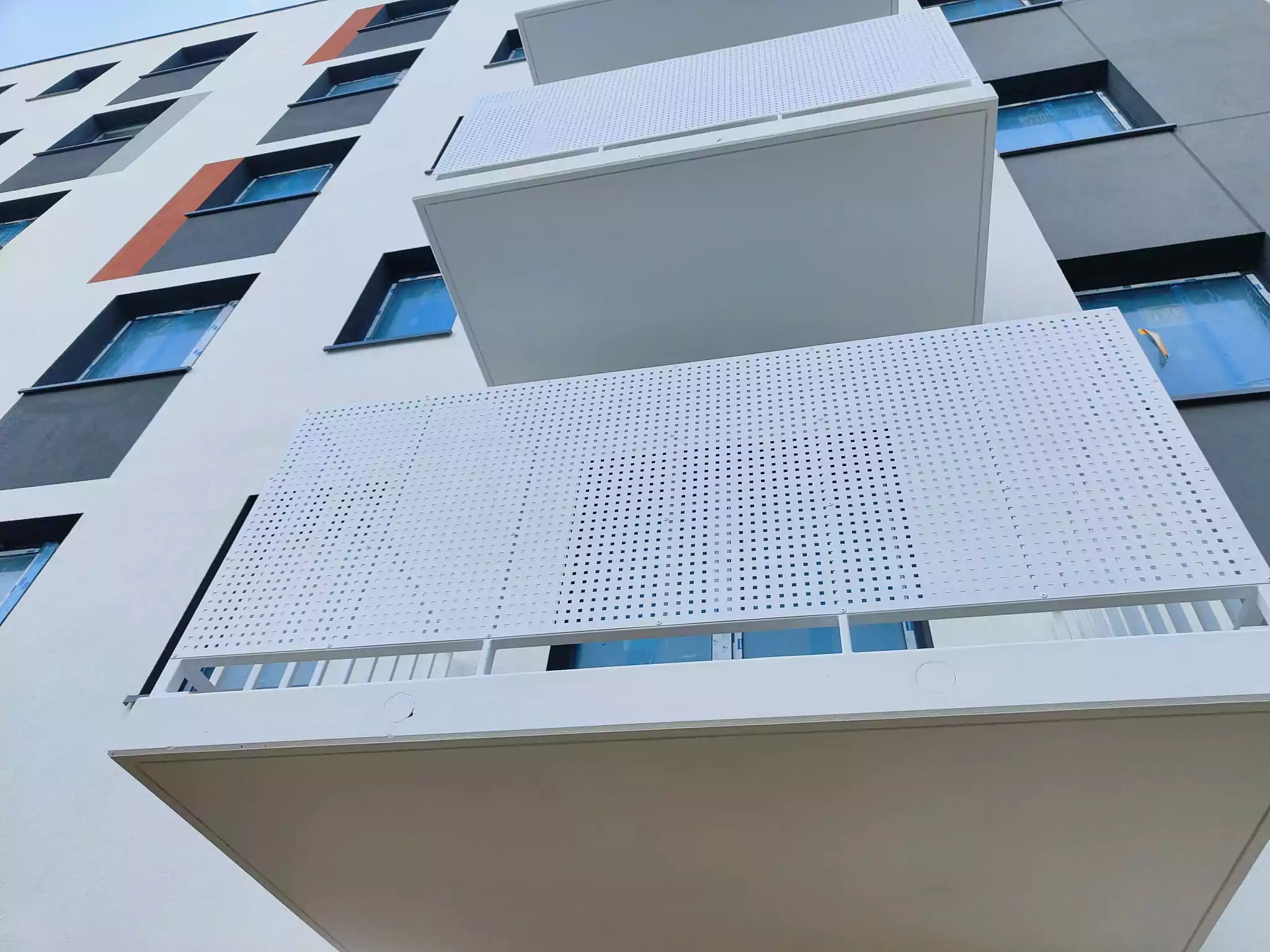 balustrada, balustrada schodowa, balustrada wewnętrzna, balustrada malowana, balustrada proszkowa, malowana proszkowo