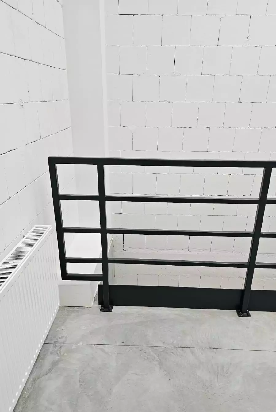 balustrada, balustrada schodowa, balustrada wewnętrzna, balustrada malowana, balustrada proszkowa, malowana proszkowo