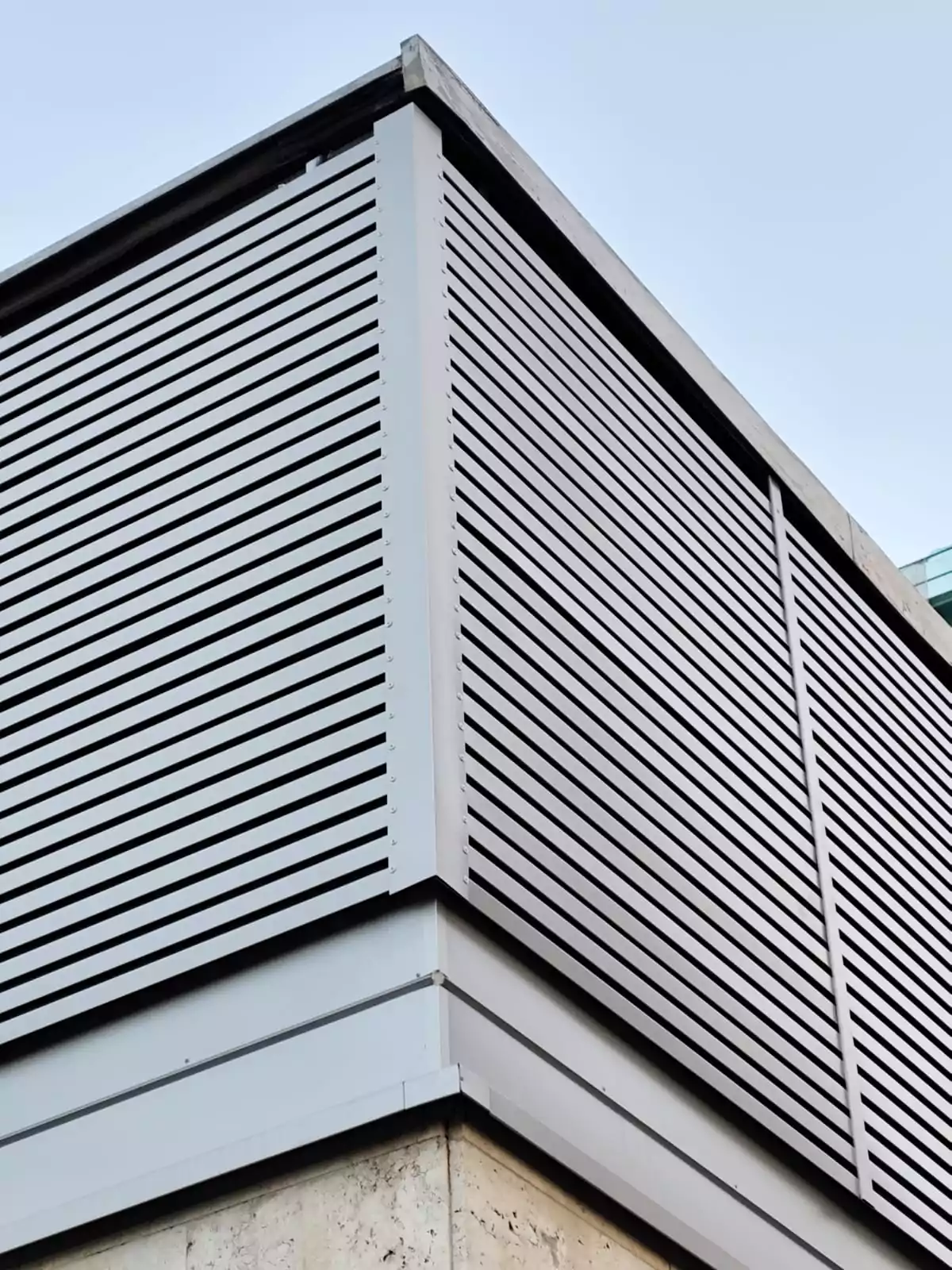 żaluzje stalowe, zaluzje stalowe, lamele, konstrukcje stalowe, zabudowa