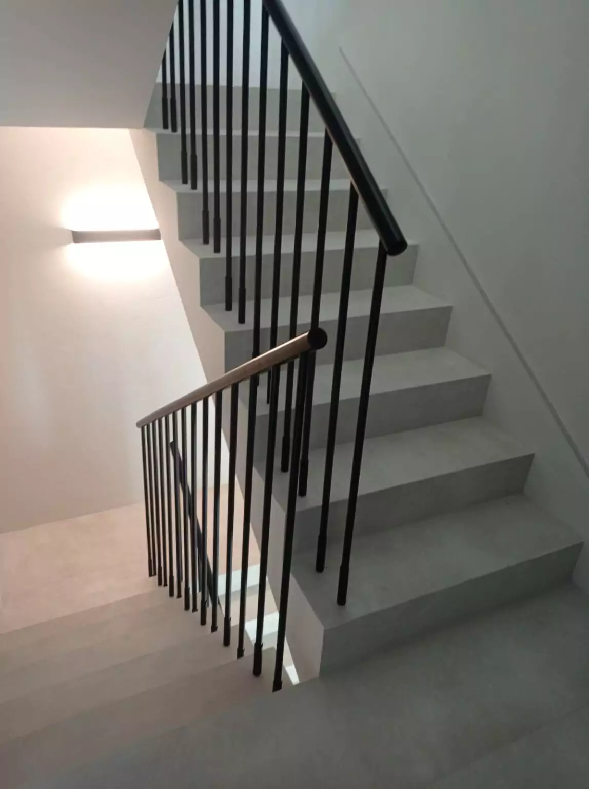 balustrada, balustrada schodowa, balustrada wewnętrzna, balustrada malowana, balustrada proszkowa, malowana proszkowo