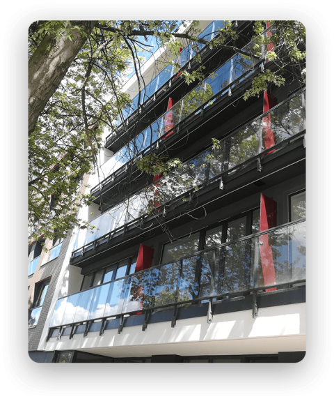 Balustrady szklane Poznań 138 - BaluSteel